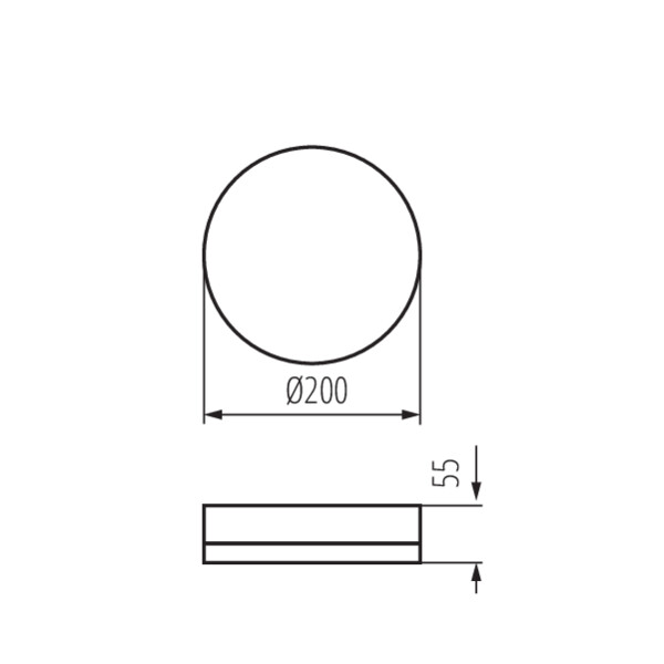 KANLUX Plafond 10W IPER IP65 IK10 4000K Rund - 3