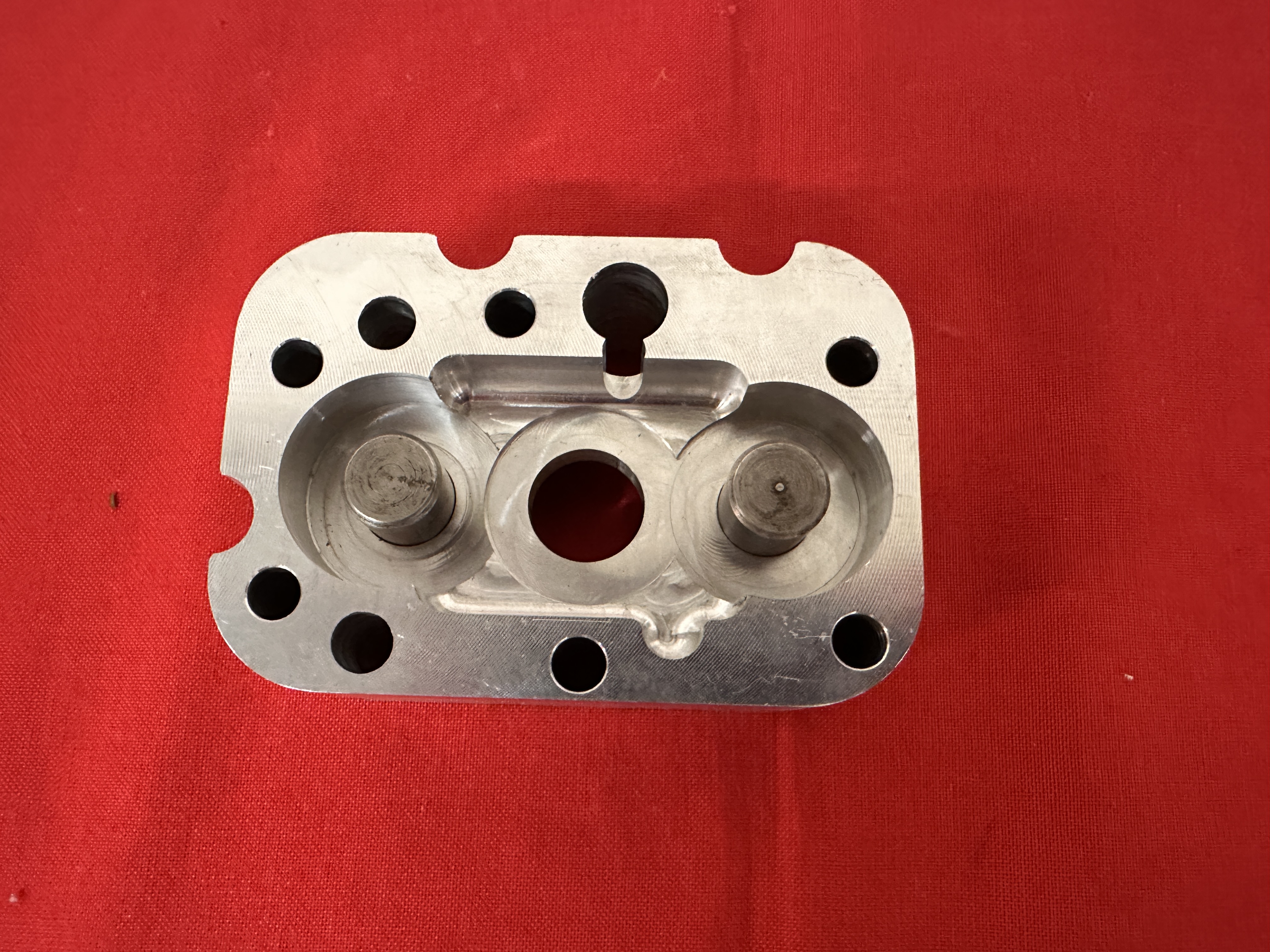 Oil Pump Body, Only, Aluminum Pump, Indian Chief 1948-53 - 2