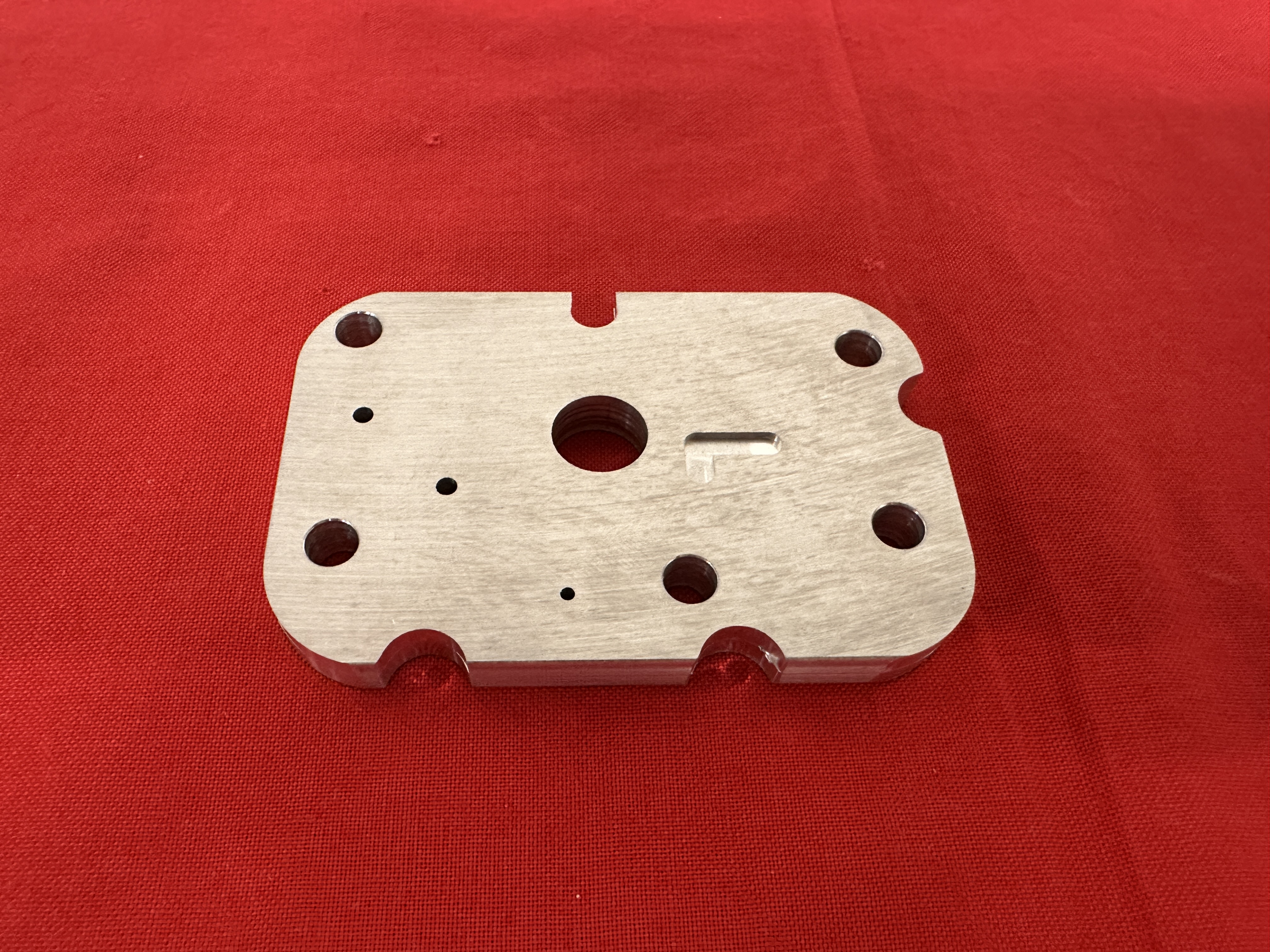 Oil Pump Cover, Only, Aluminum Pump, Indian Chief 1948-53 - 2