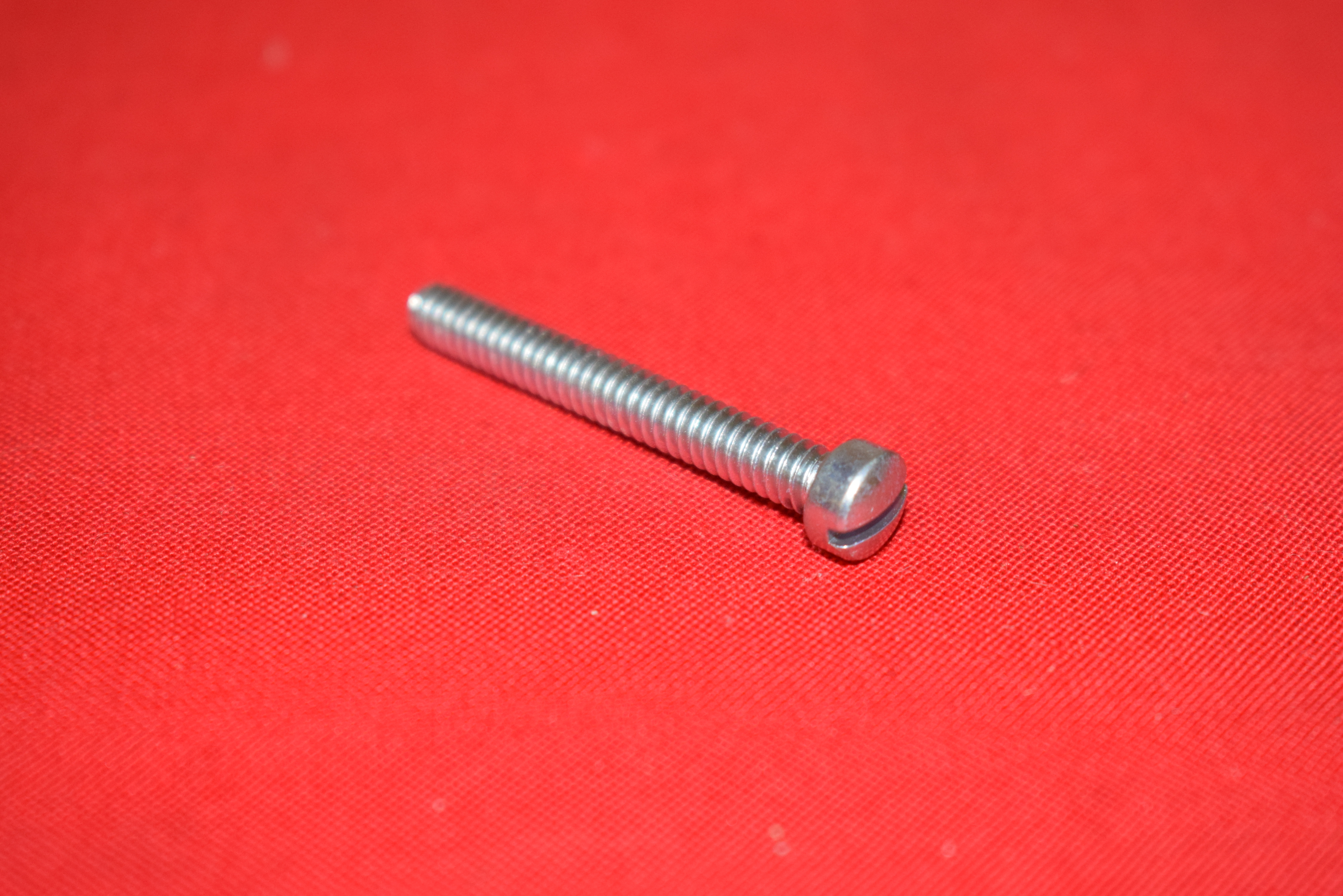 Screw 1 1/2" x 10-24 , Indian Chief 1948-53,  with Aluminum Oil Pump