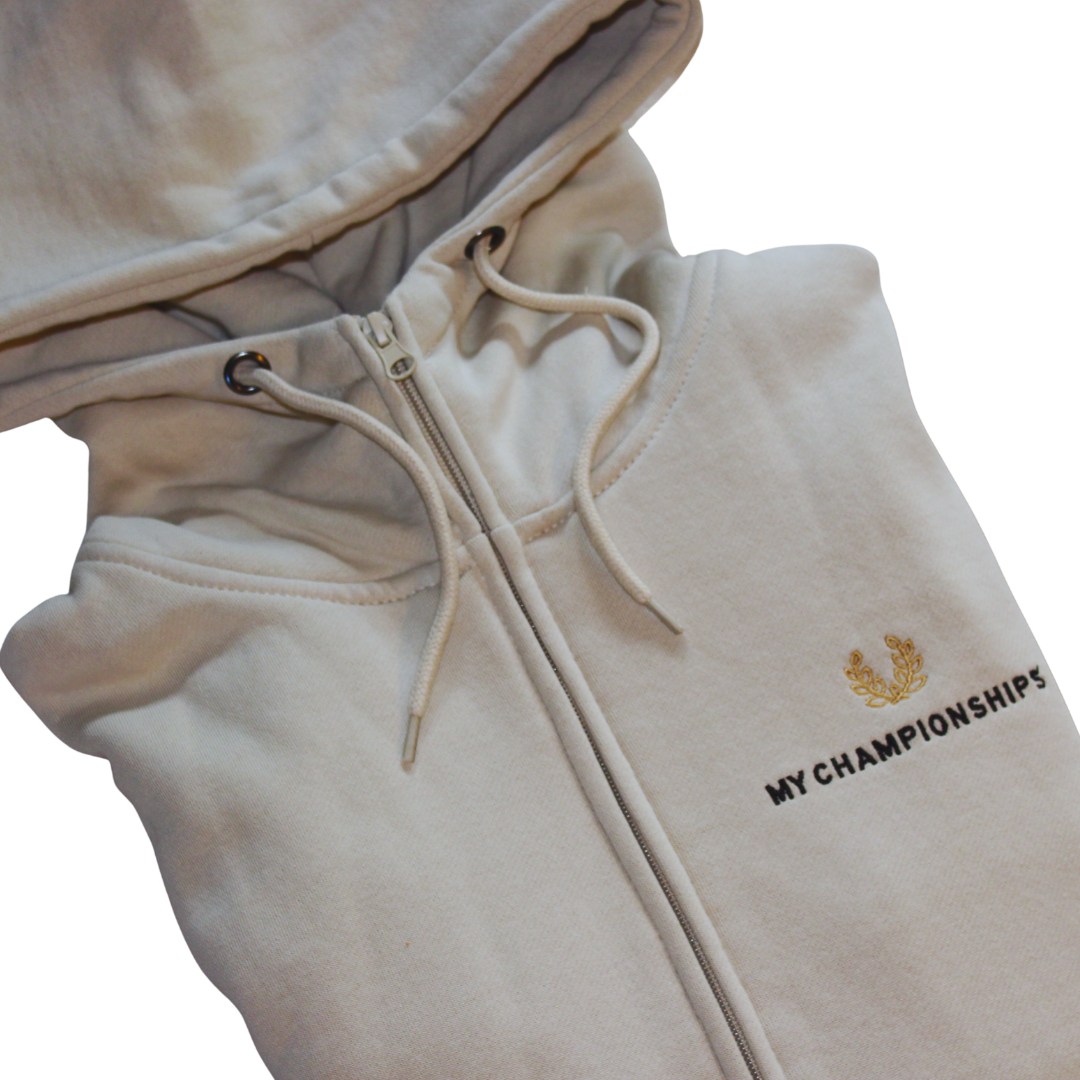 Hoodie My Swimrun Championships - The hoodie   - Beige