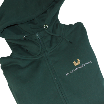 Hoodie My Swimrun Championships - The hoodie   - Green