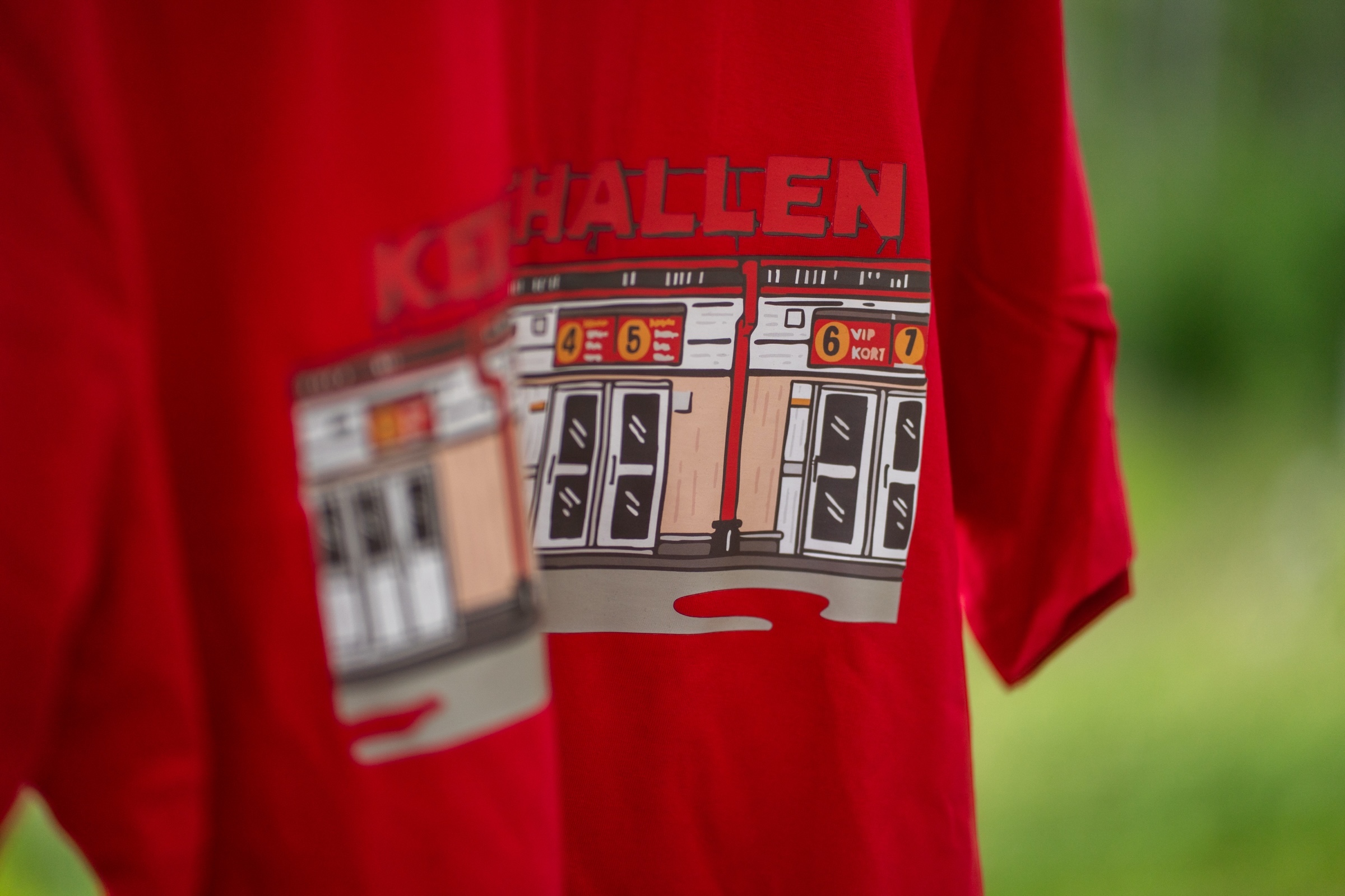 T-shirt Kempehallen Red - 3