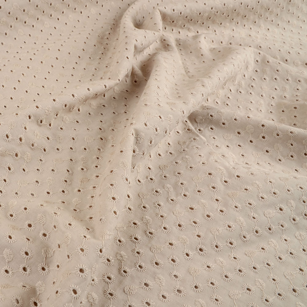 DOTS EMBROIDERY - SAND