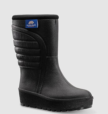 POLYVER Kids Boots Winter - Black