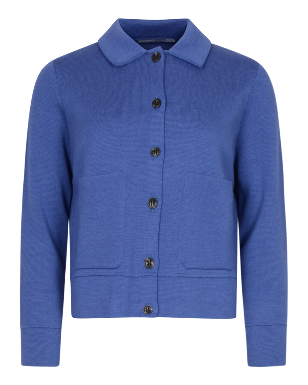 Kofta Kaja krage knappar clear blue