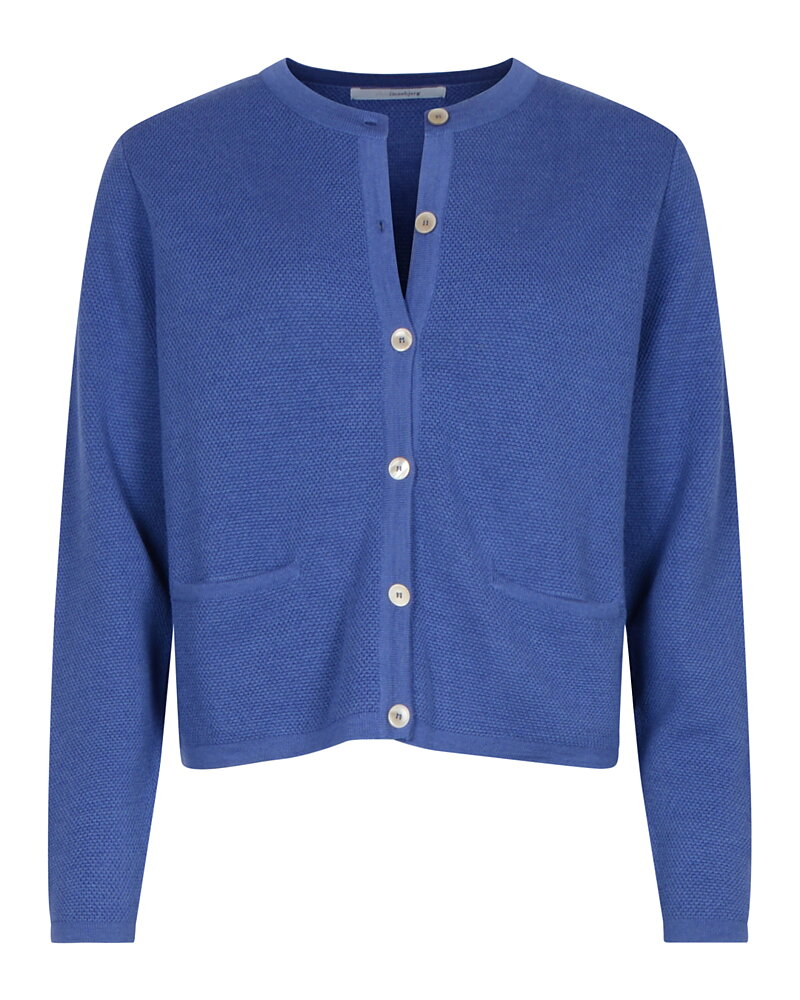 Kofta Ruby med knappar clear blue