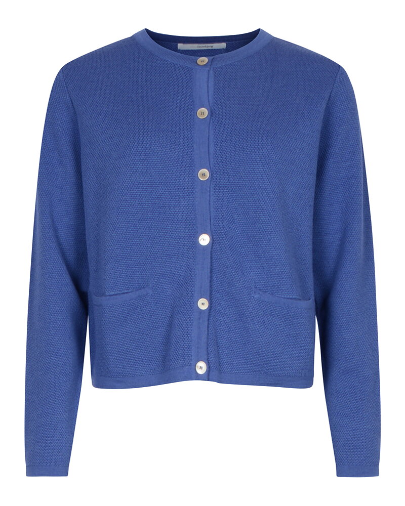 Kofta Ruby med knappar clear blue