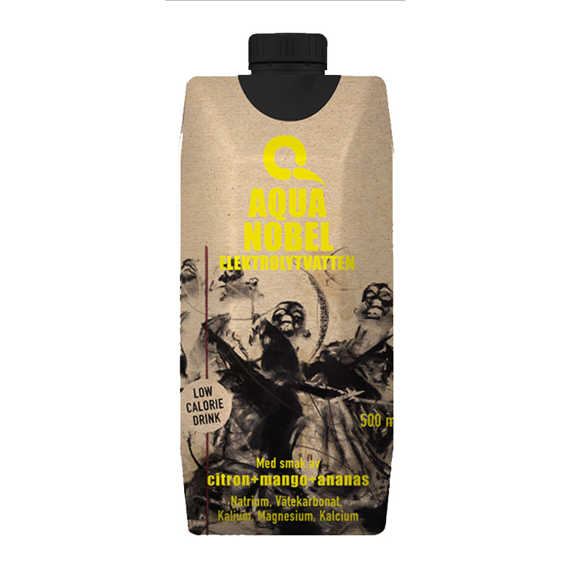 Aqua Nobel | Elekrolytvatten Mango/Ananas/Citron | 500ml