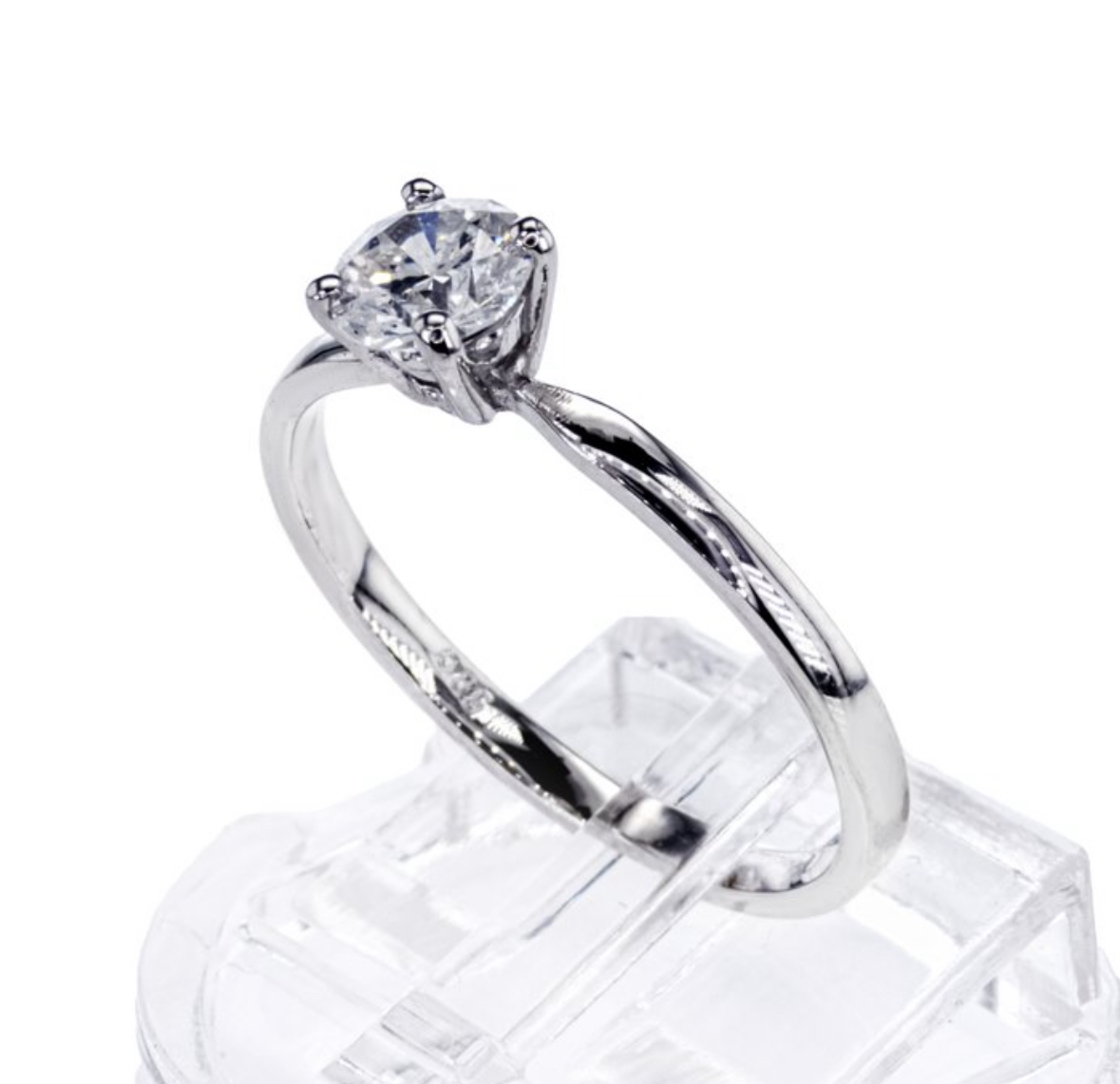 Diamantring 0.51ct - 4