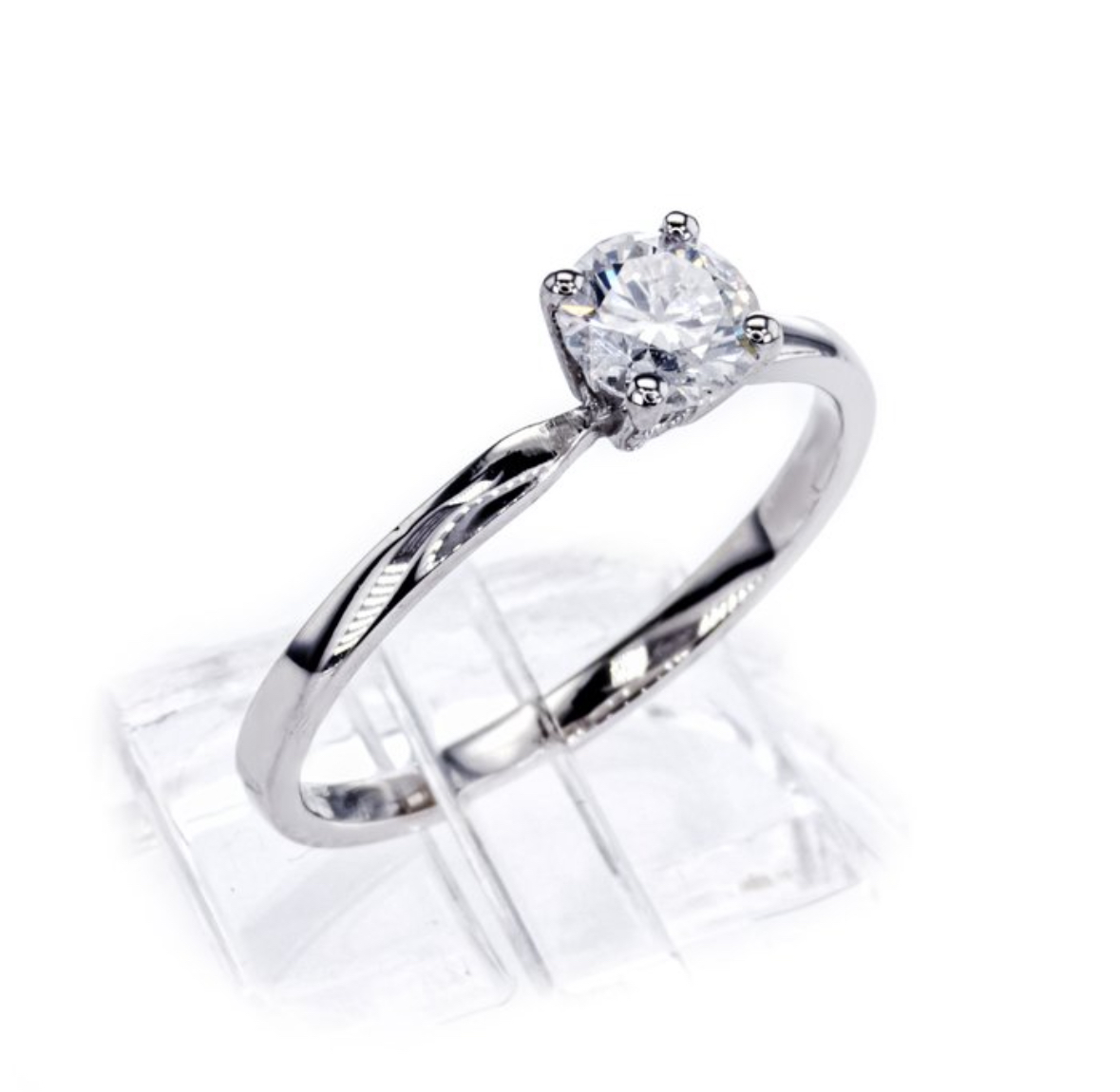 Diamantring 0.51ct - 3