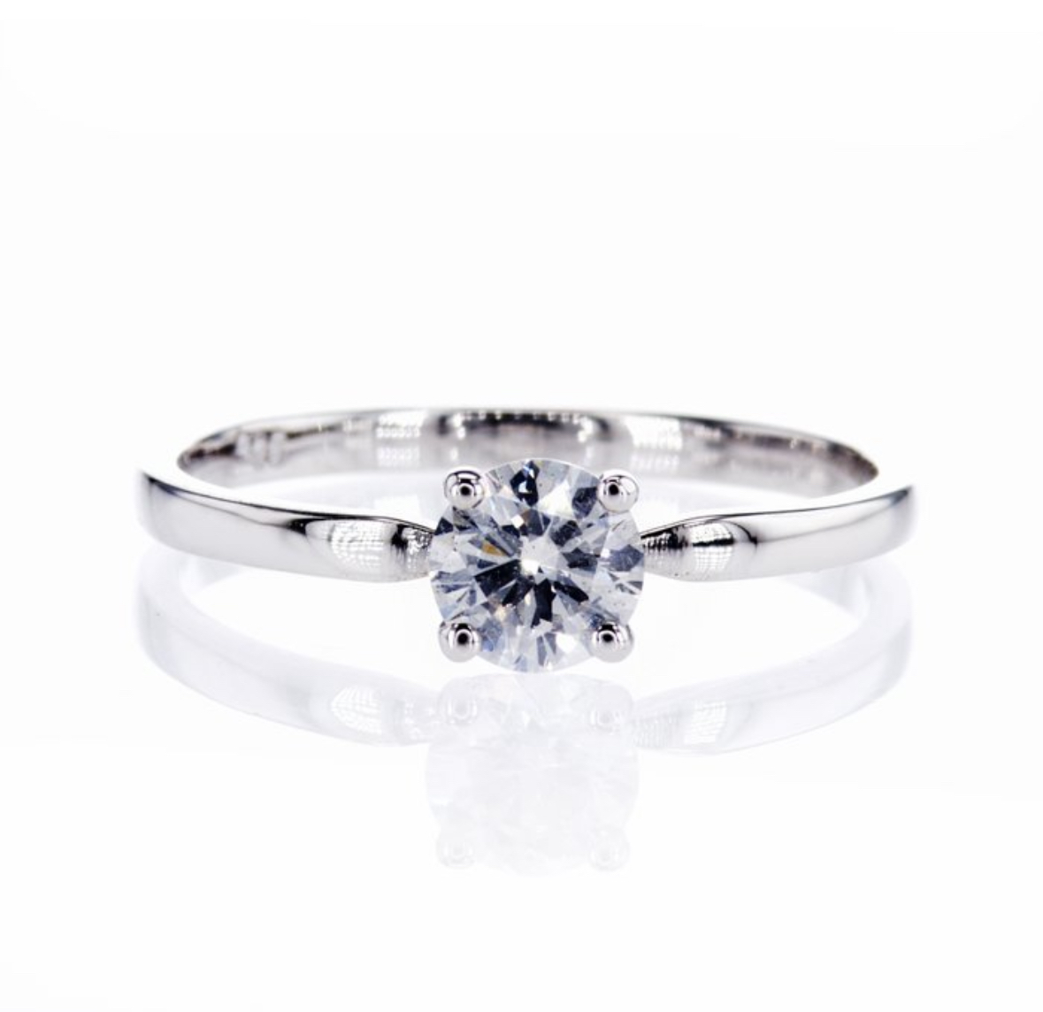 Diamantring 0.51ct - 2