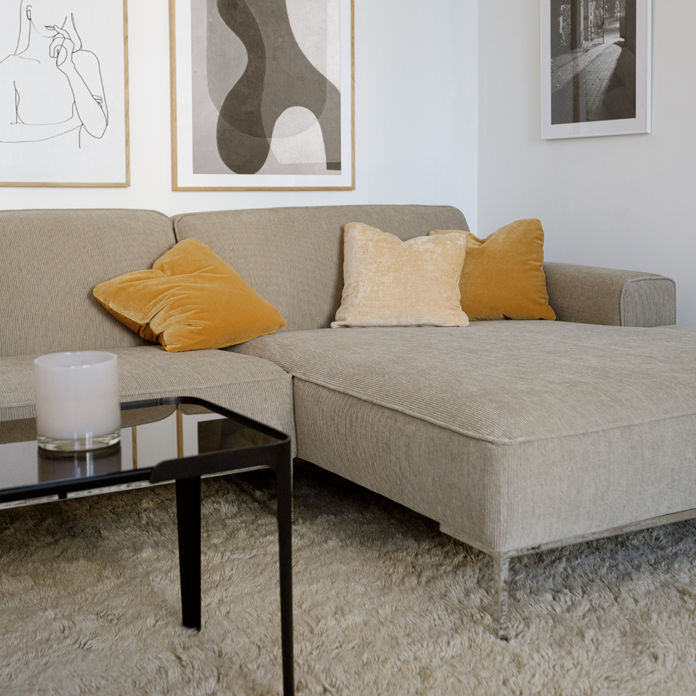 Ville 3-seater with chaiselongue (several choices) - Sits - 4