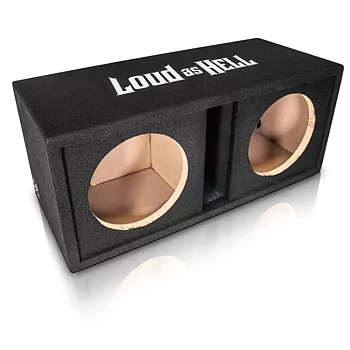 LOUD AS HELL 2x12 tom baslåda
