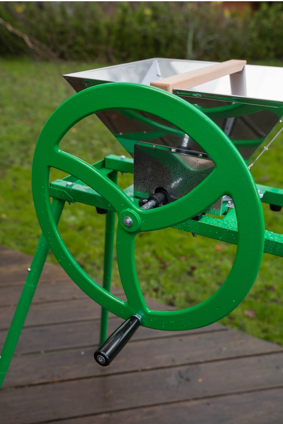 Handmatige fruitmolen Hobby 9 met steunpoten - 5