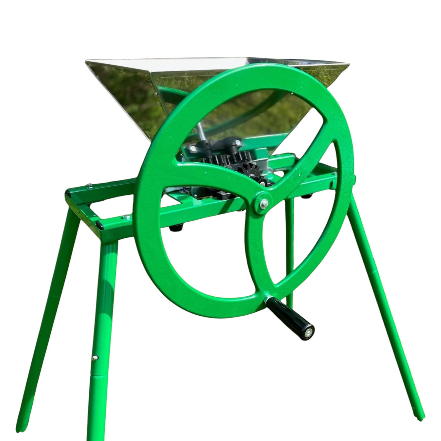 Handmatige fruitmolen Hobby 9 met steunpoten - 2