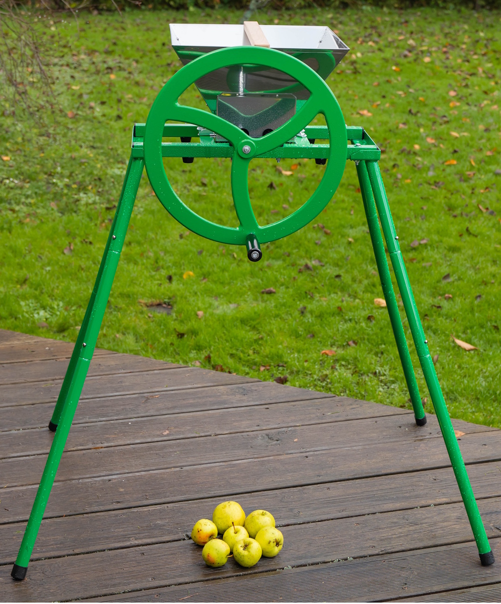 Handmatige fruitmolen Hobby 9 met steunpoten - 3