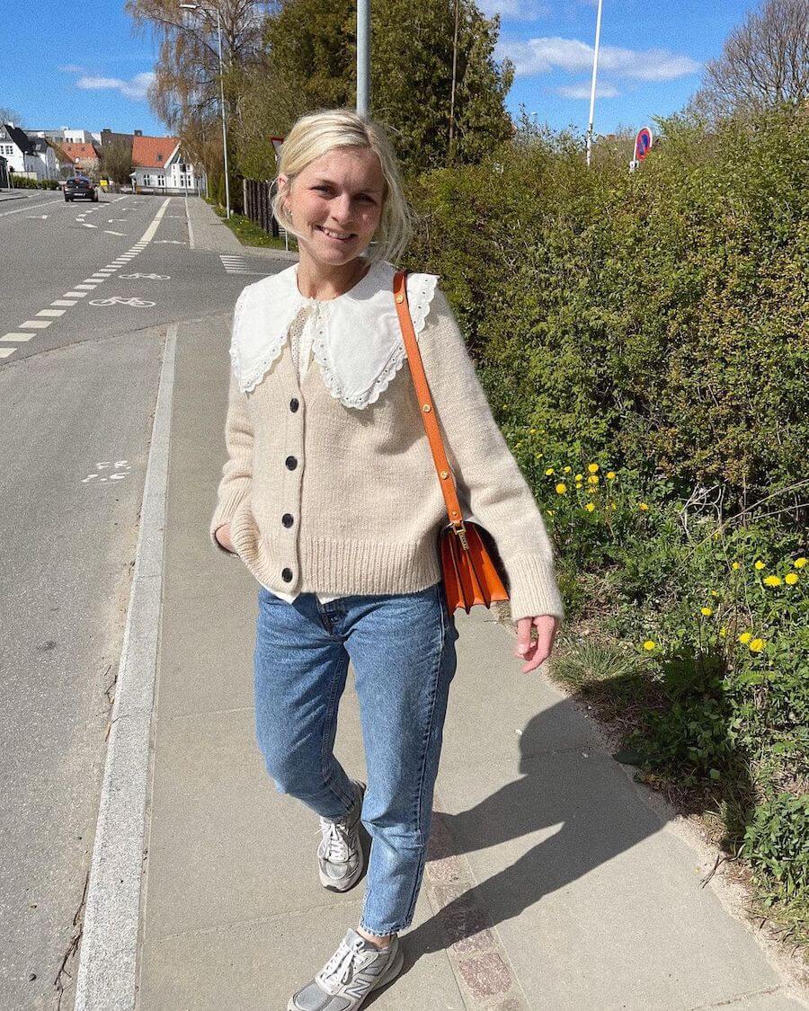 PetiteKnit Champagne Cardigan (18 m st 4,5) - 3