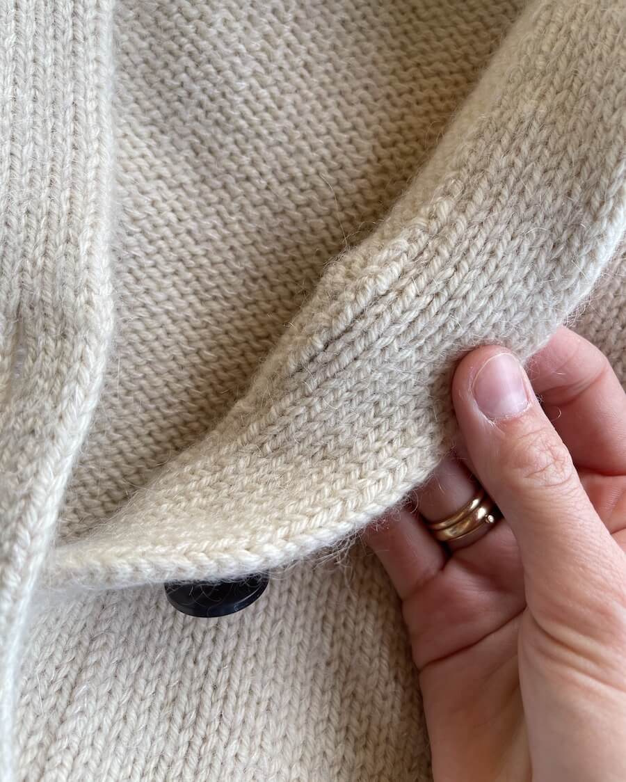 PetiteKnit Champagne Cardigan (18 m st 4,5) - 5
