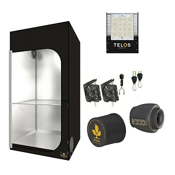 Darkstreet 90 - Telos Dynamic 320W expert paket med temperaturstyrd EC-fläkt