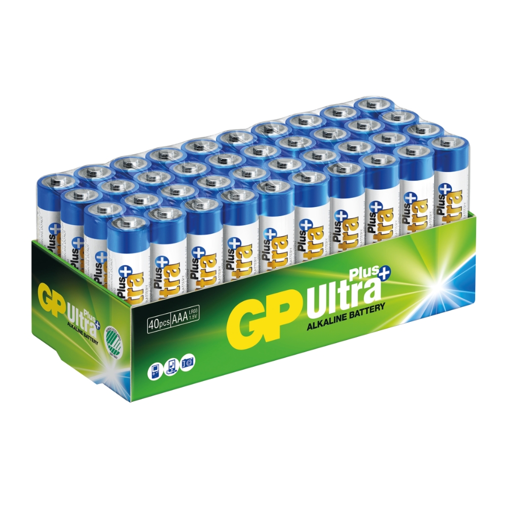 BATTERI ULTRA PLUS LR03/AAA 40-PACK
