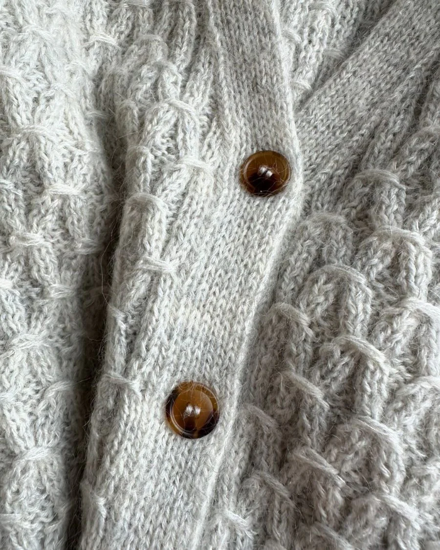 PetiteKnit Jenny Jacket V-neck (30 m smock st 4) - 8