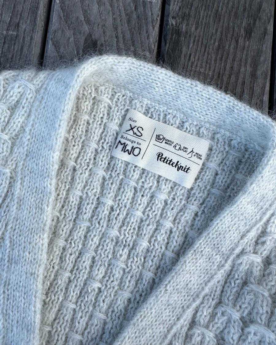 PetiteKnit Jenny Jacket V-neck (30 m smock st 4) - 5