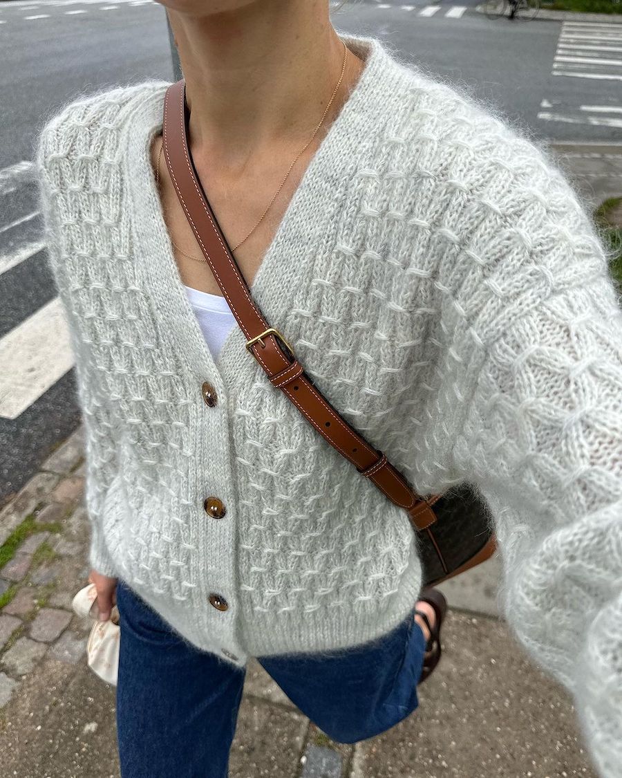 PetiteKnit Jenny Jacket V-neck (30 m smock st 4) - 6