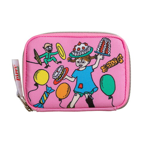 pippi raisu wallet party pink