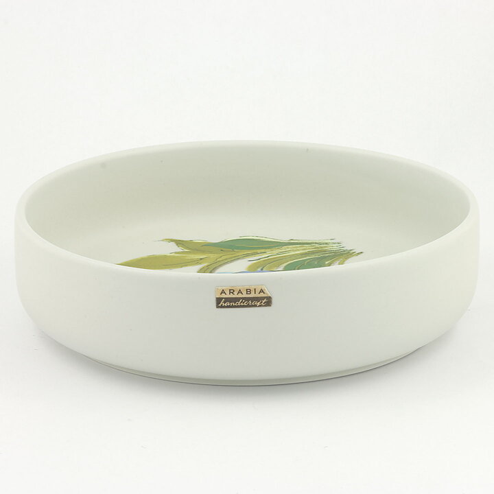 Hilkka-Liisa Ahola (Kukka 1958) Round Bowl with Blue Flower 23/6 cm