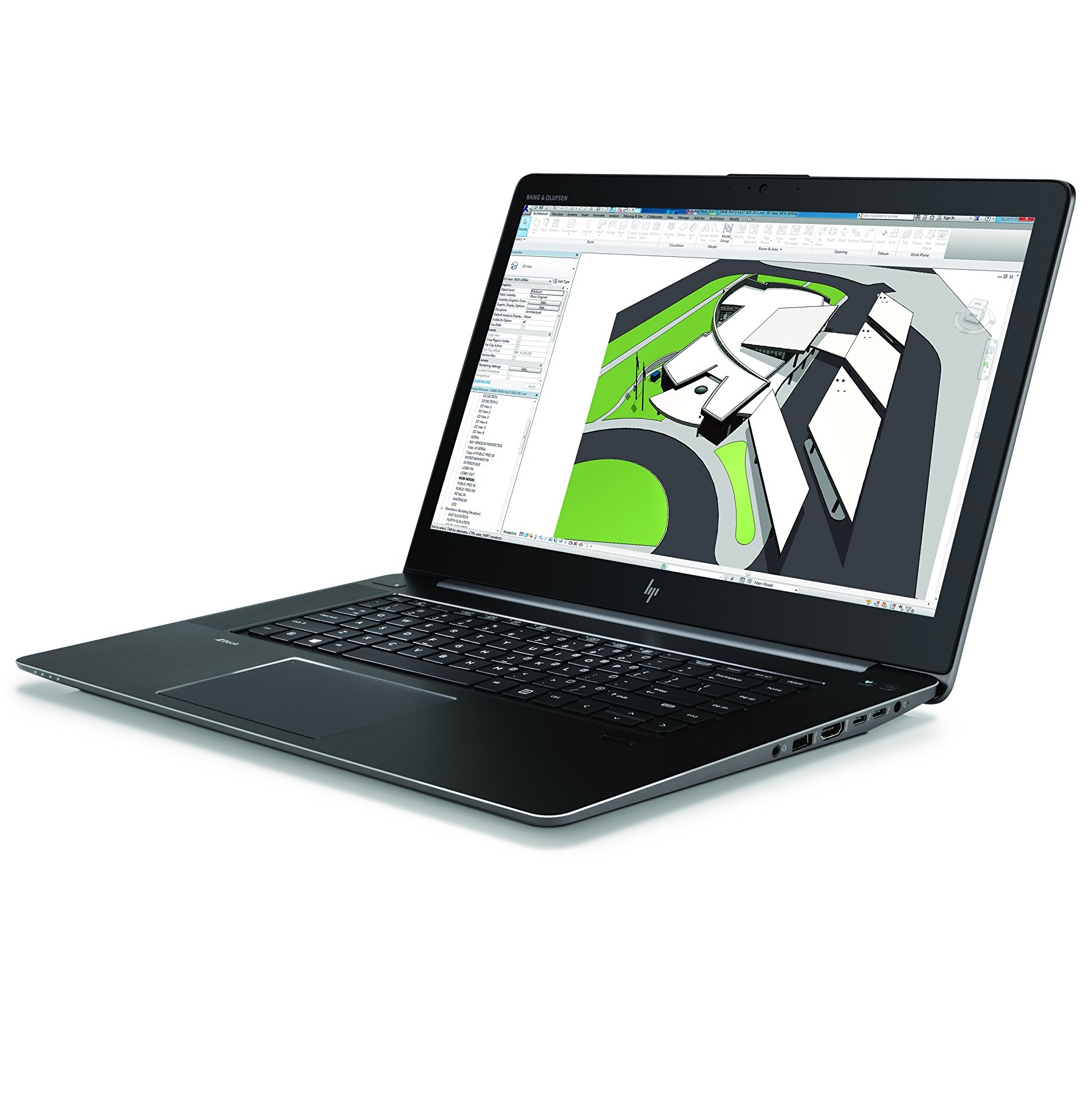 HP Zbook Studio G4 15,6" Core i7-7820HQ Quadro M1200 4GB GDDR5 FHD IPS (A-Klass)