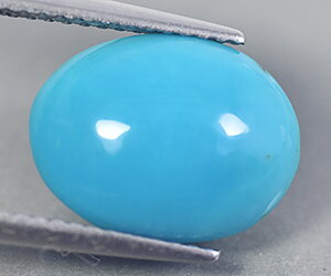 Impresionante piedra preciosa turquesa de Arizona natural sin tratar de 5,85 ct