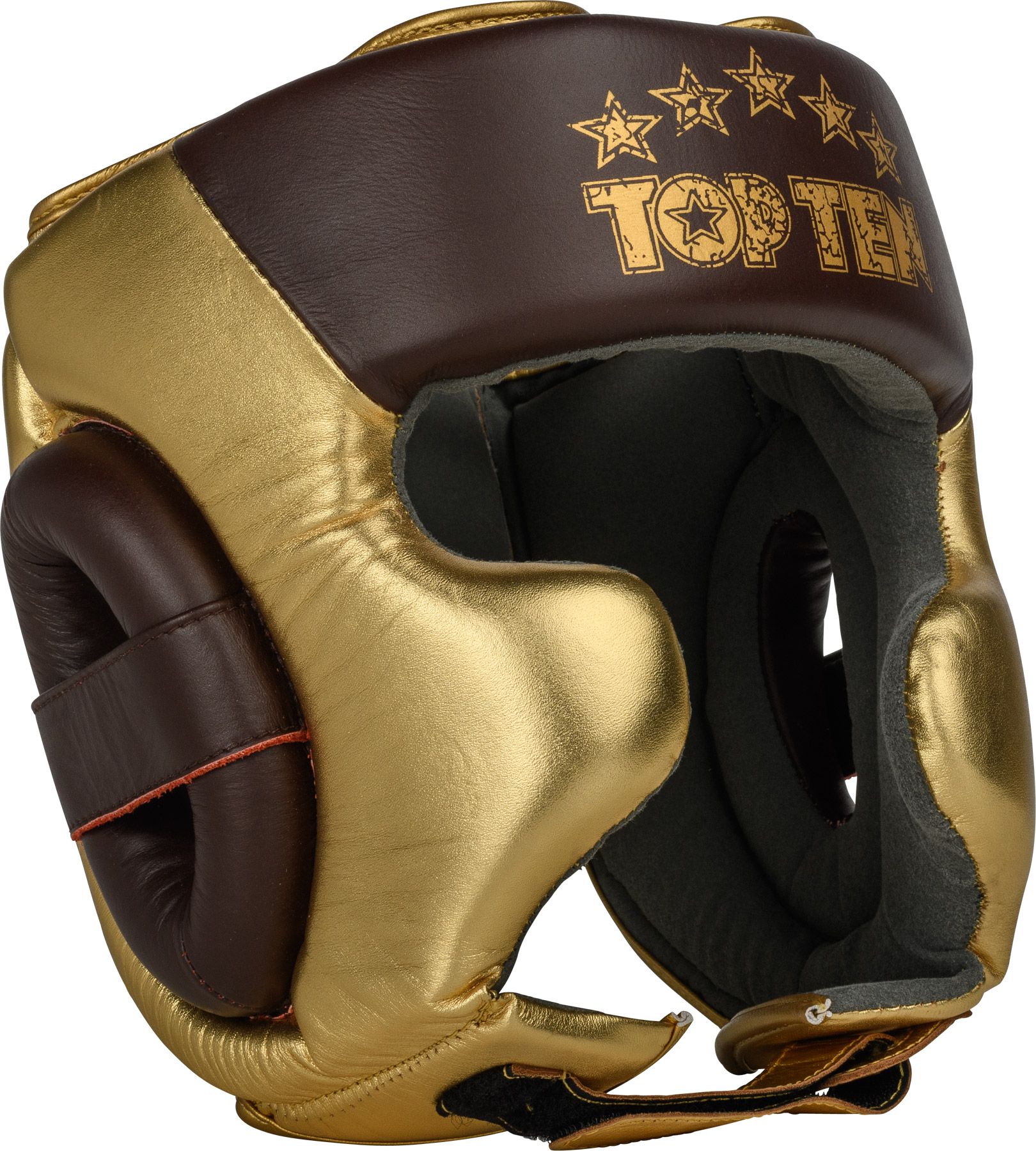 Topten Headguard Prestige Brown/Gold