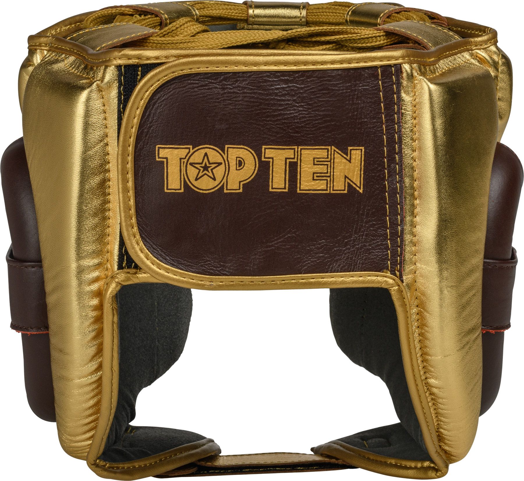 Topten Headguard Prestige Brown/Gold - 5