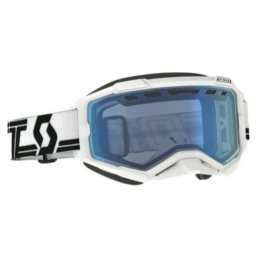 SCOTT&nbsp;Goggle&nbsp;Fury&nbsp;Snow&nbsp;Cross - White / Black - Blue