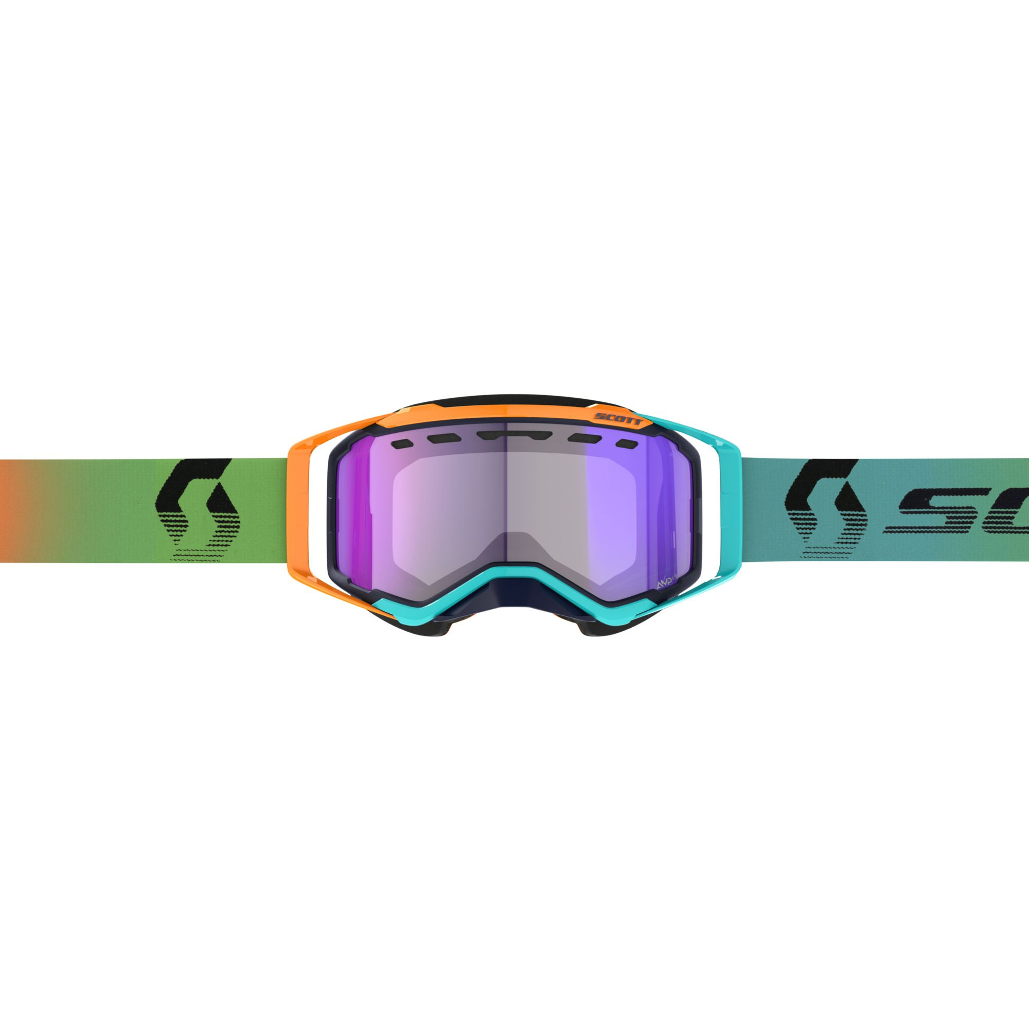 SCOTT&nbsp;Goggle Prospect&nbsp;Snow&nbsp;Cross&nbsp;LS - Blue / Orange - AMP LS Blue Chrome S2-4 - 2
