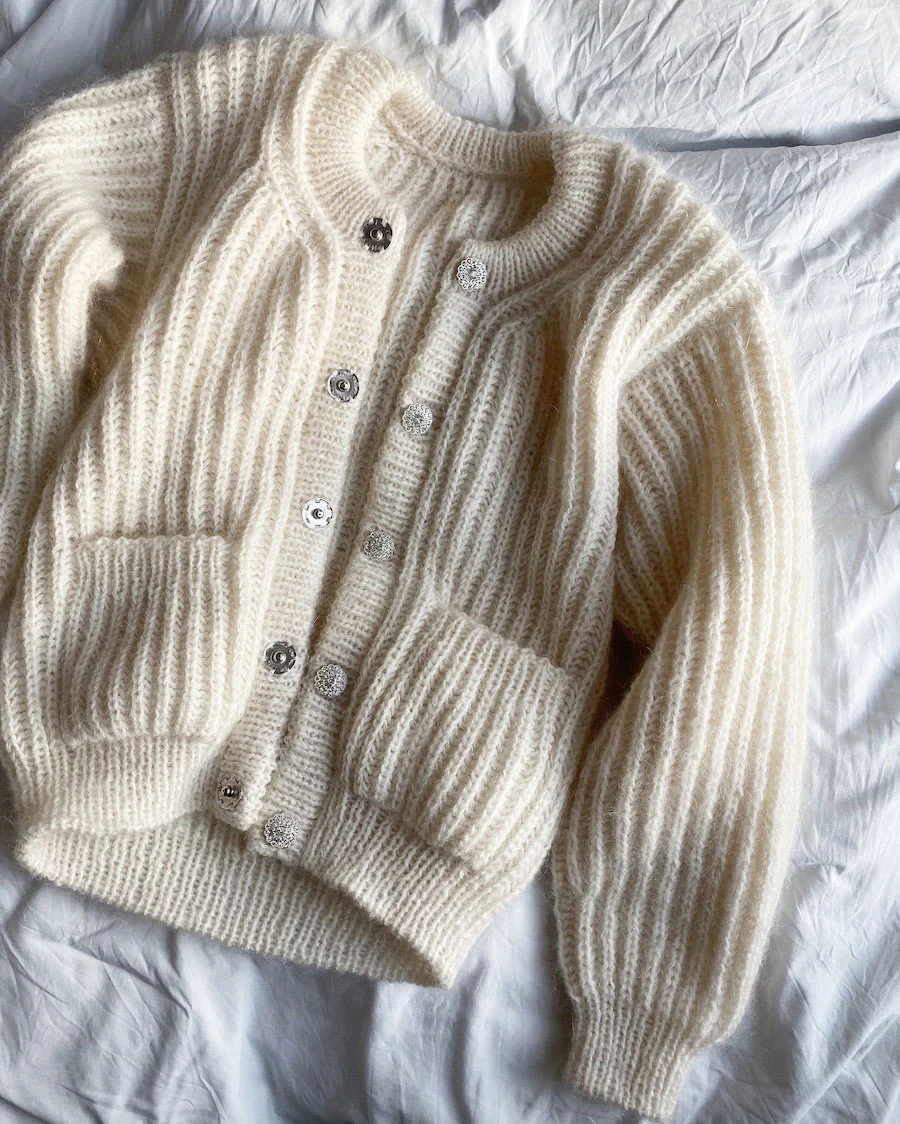 PetiteKnit September Jacka (12 m patent st 4,5) - 2