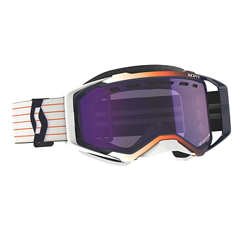 SCOTT&nbsp;Goggle Prospect&nbsp;Snow&nbsp;Cross&nbsp;LS - Blue / White - AMP LS Blue Chrome S2-4