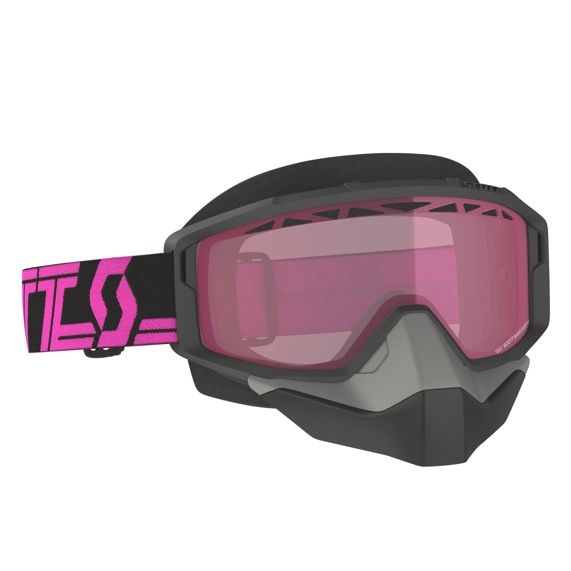 SCOTT&nbsp;Goggle Primal Snow&nbsp;Cross - Black / Pink - Rose