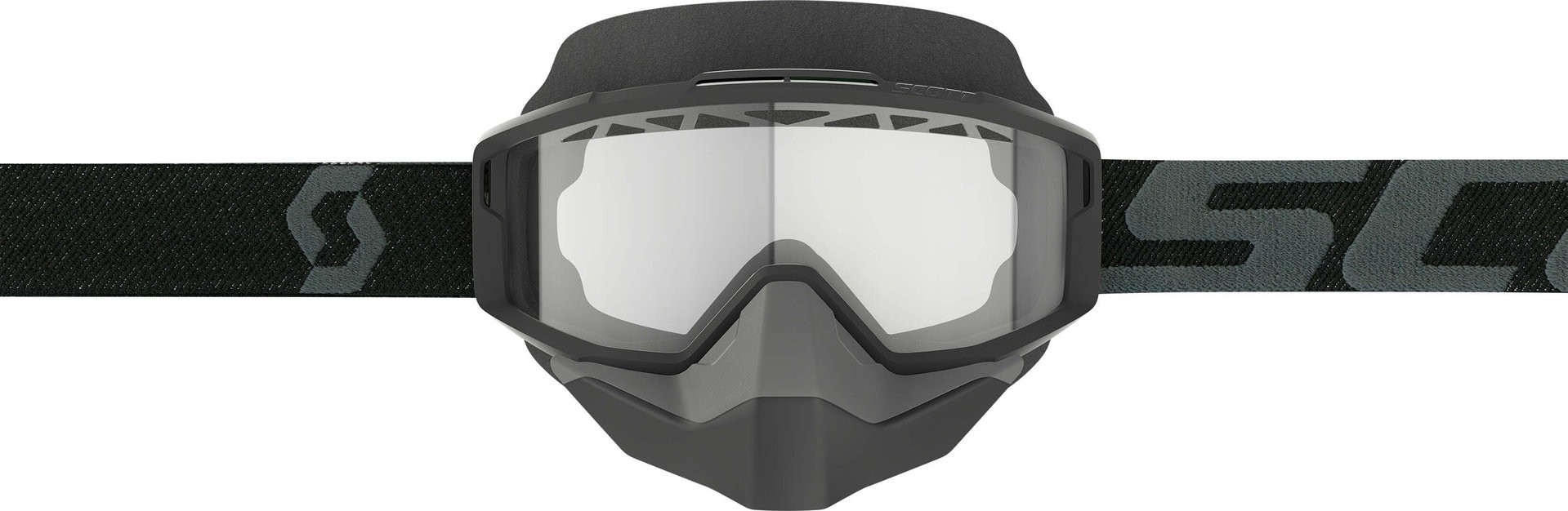 SCOTT&nbsp;Goggle Split OTG Snow Cross - Black - Clear - 2