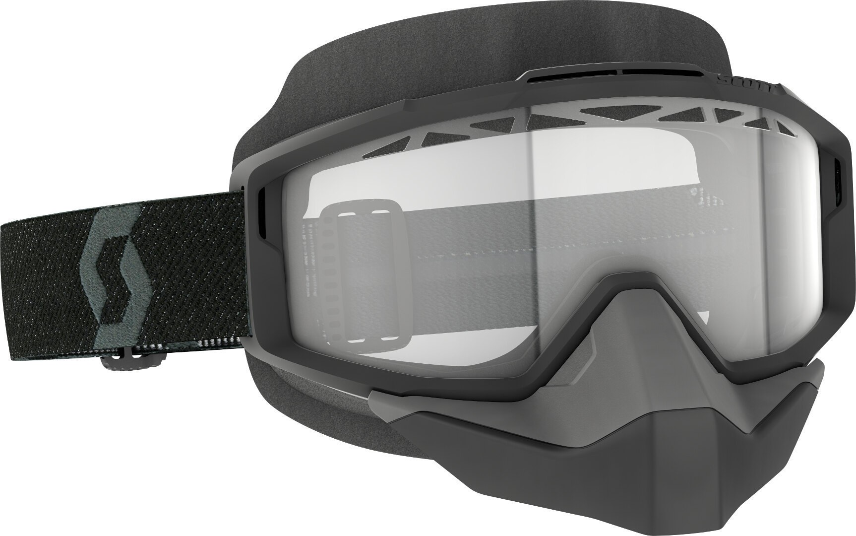SCOTT&nbsp;Goggle Split OTG Snow Cross - Black - Clear