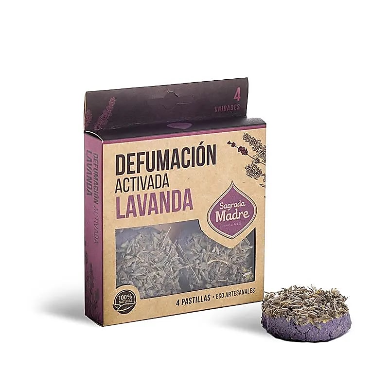 Sagrada Madre rökelseskivor Lavendel