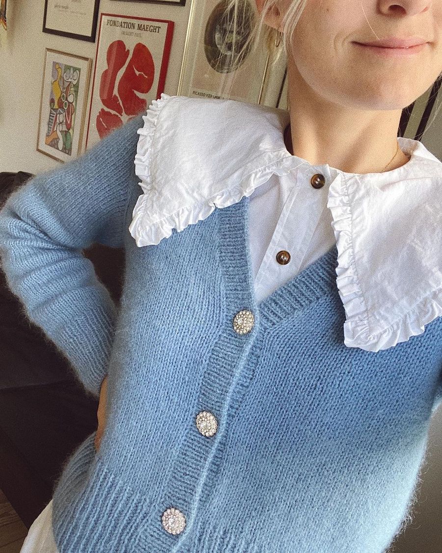 PetiteKnit April Cardigan (21 m st 4) - 4