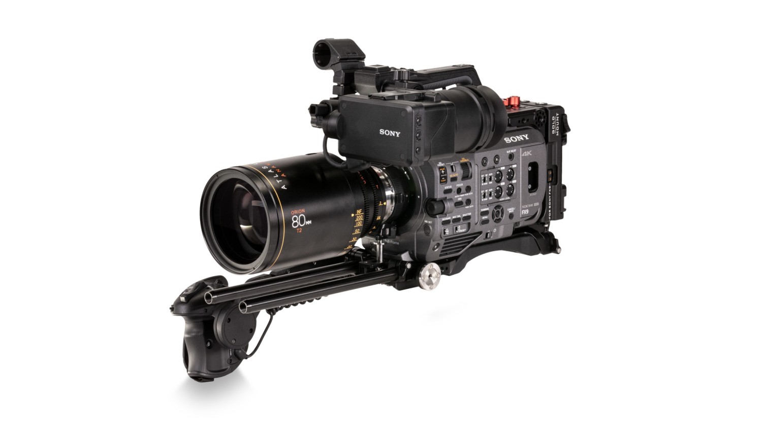Tilta Camera Cage for Sony FX9 Advanced Kit - Gold-Mount