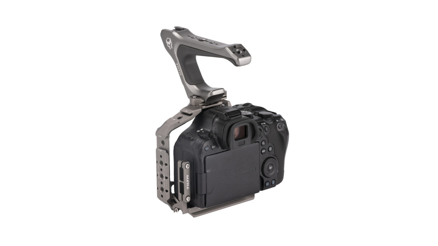 Tilta Camera Cage for Canon R6 Mark II Lightweight Kit - Titanium Gray - 2