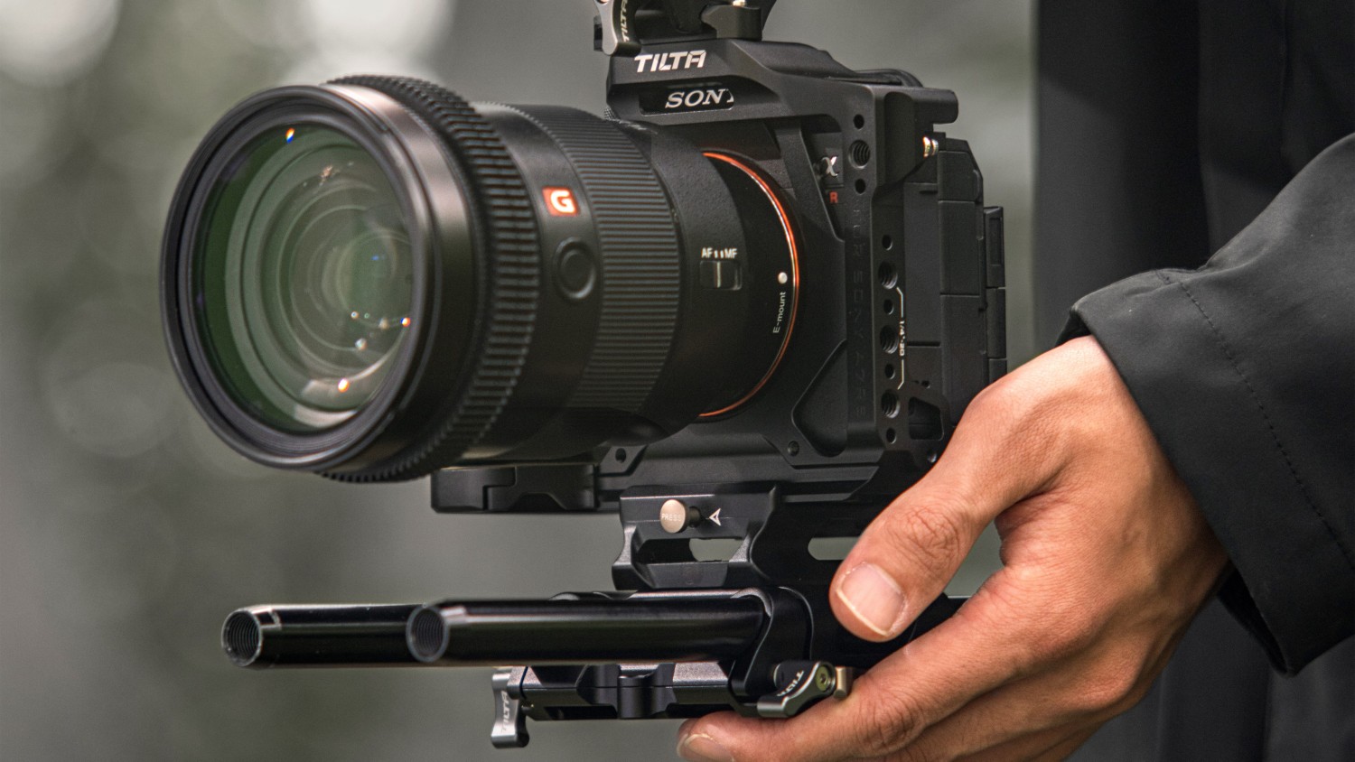 Tilta Sony a7R V Half Cage Lightweight Kit - Titanium Gray - 3