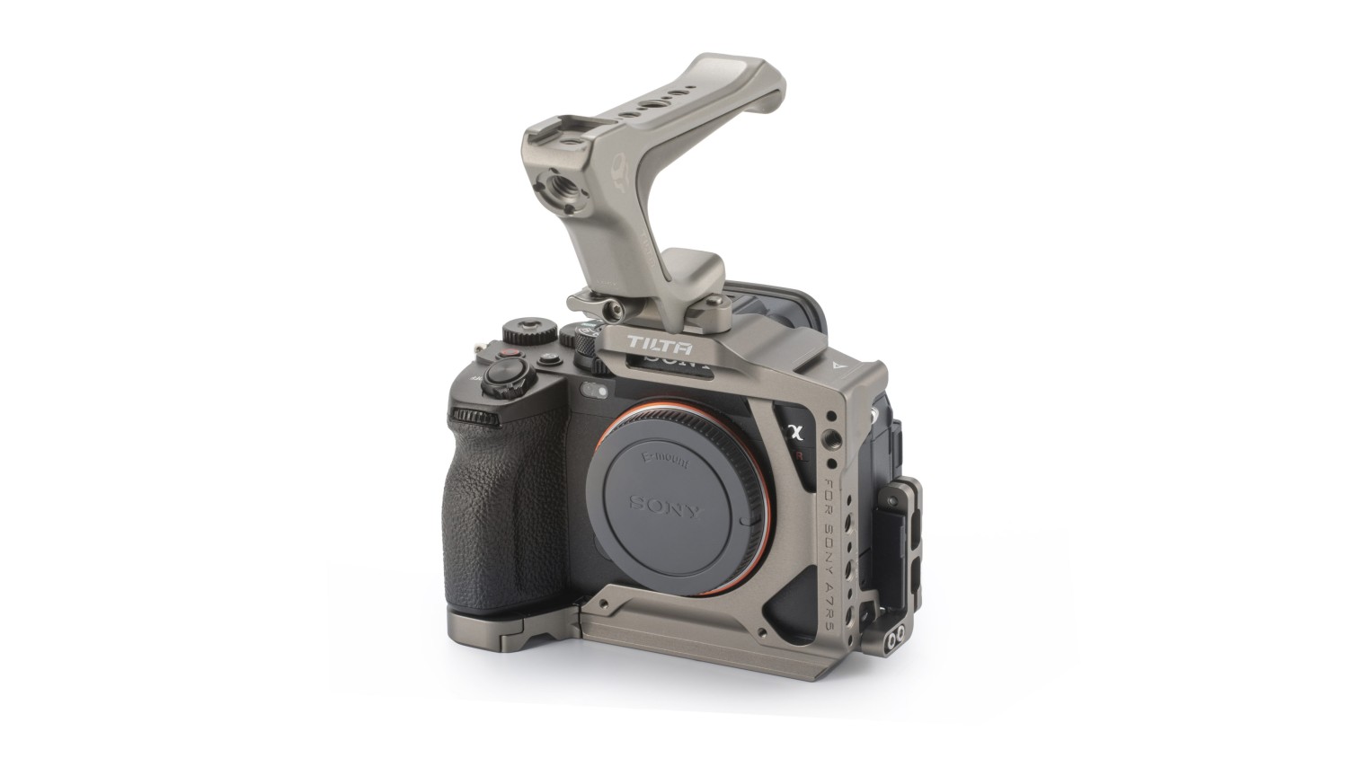 Tilta Sony a7R V Half Cage Lightweight Kit - Titanium Gray