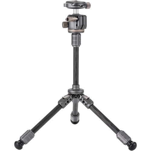 Tilta Tabletop Ball Head with 1-Stage Carbon Fiber Tripod Legs (3KG) - Space Gray – för filmskapare - 3