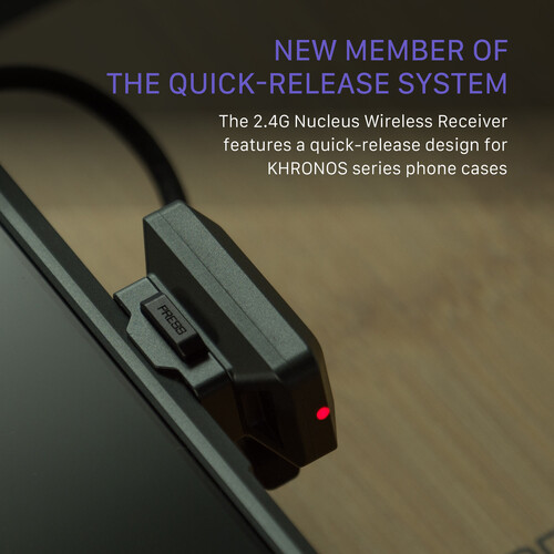 Tilta Khronos Case Power Adapter for iPhone - Space Gray - 9