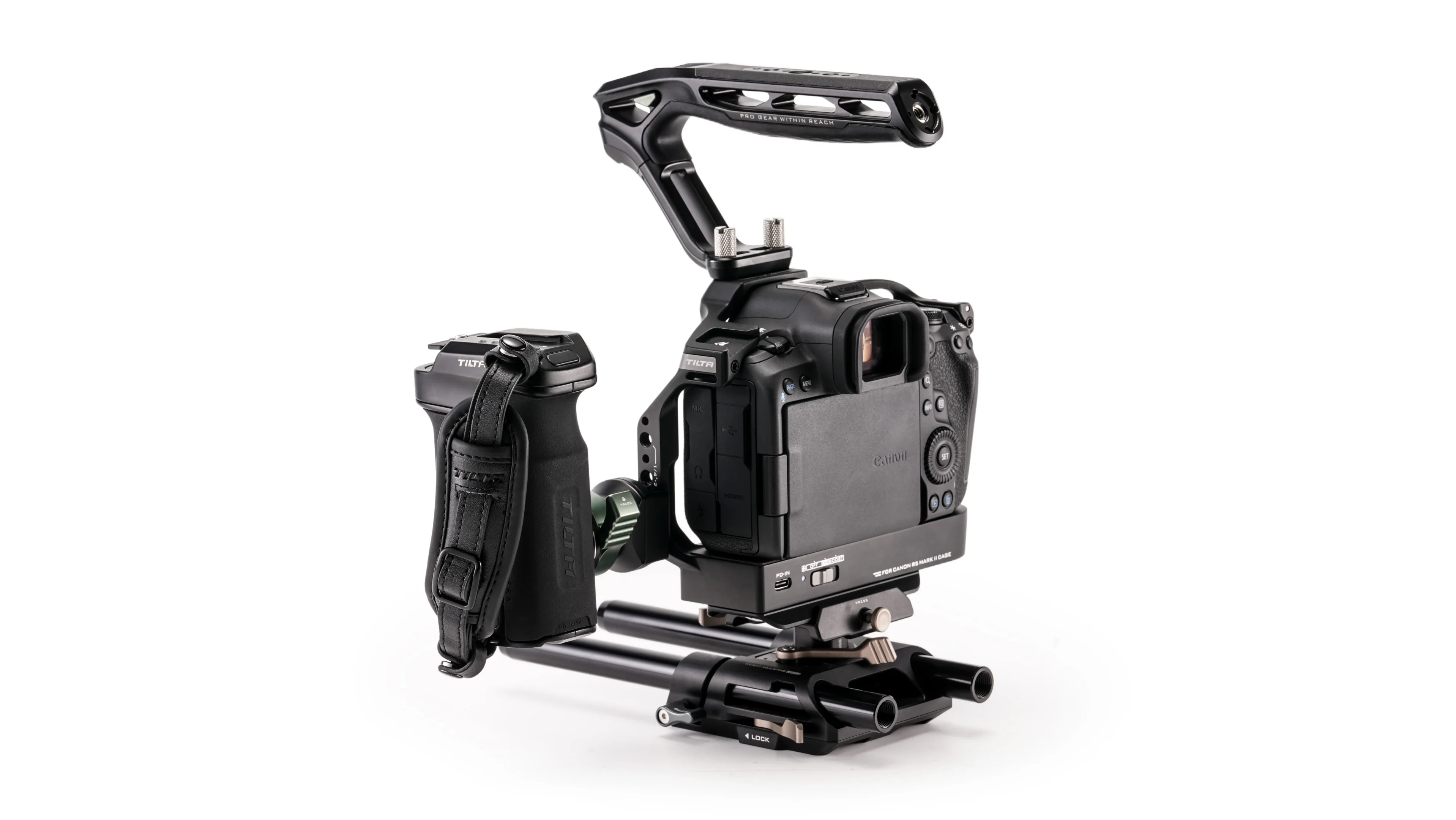 Tilta Camera Cage with Cooling System for Canon R5 Mark II Advanced Kit - Black - 10